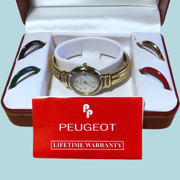 Peugeot Accessories - Peugeot Women's Bangle Interchangeable Watch Set